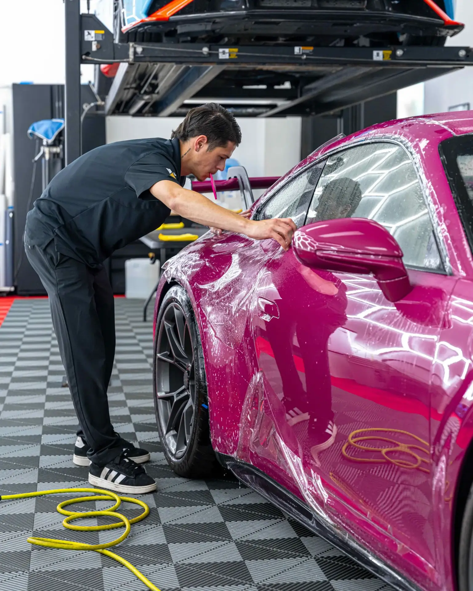 XPEL paint protection film installation