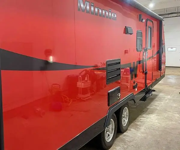 RV after exterior polish — Golden CO