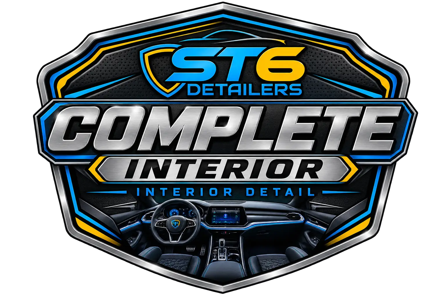 Complete Interior Detailing badge, ST6 Detailers