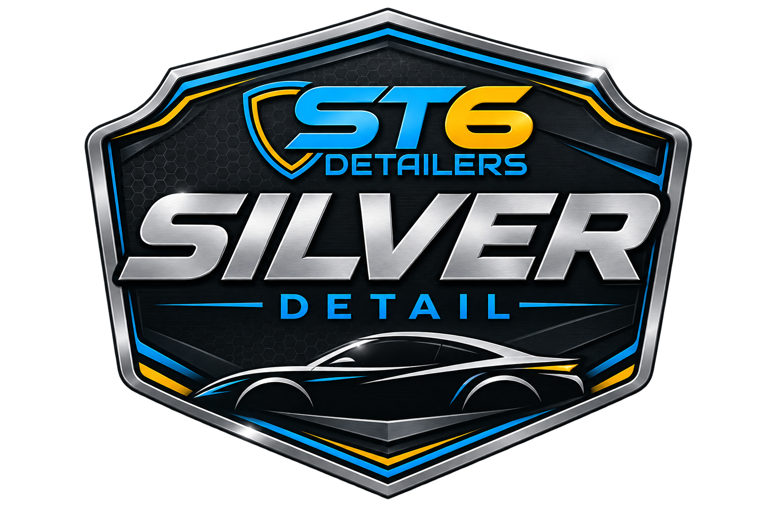 Silver Detail badge, ST6 Detailers
